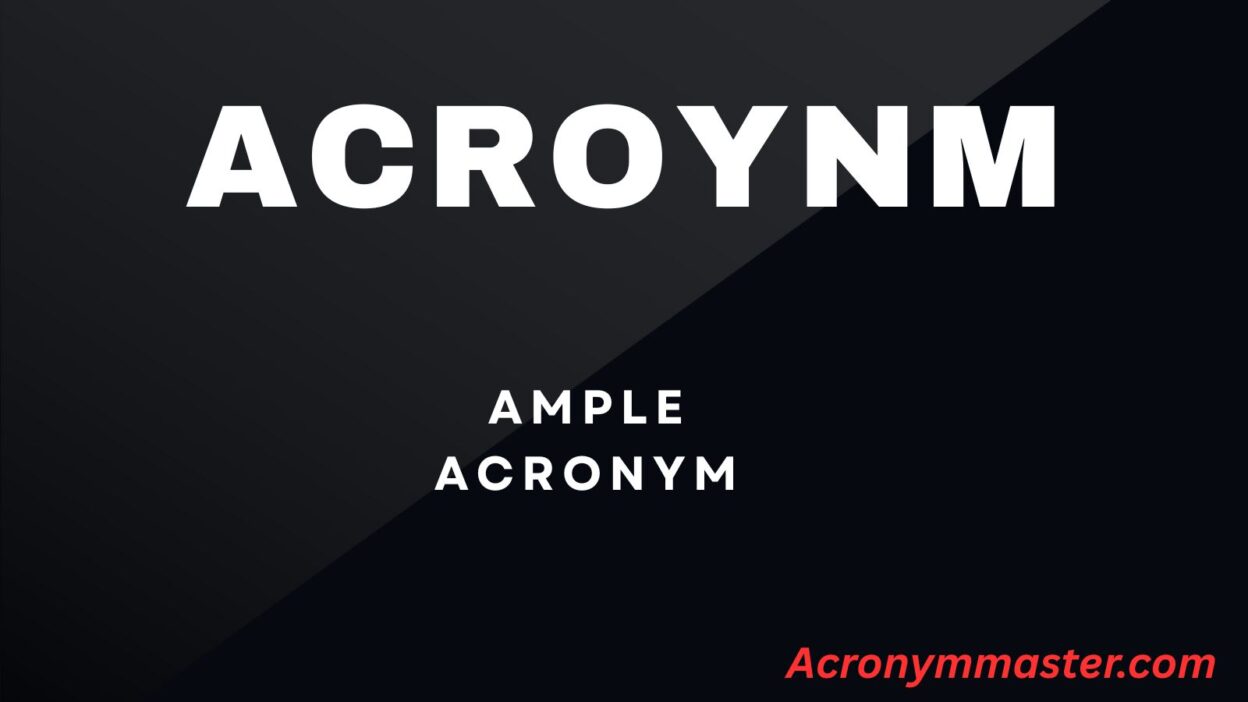 Ample Acronym