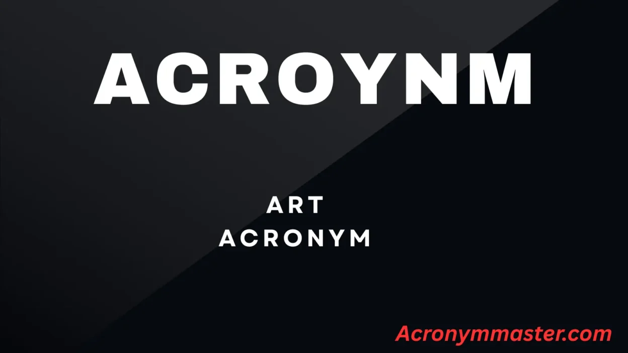 ART Acronym