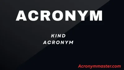 Kind Acronym
