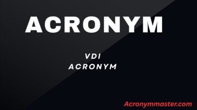 VDI Acronym