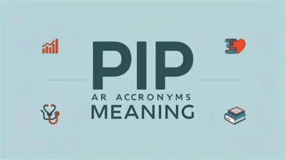 PIP Acronym Meaning