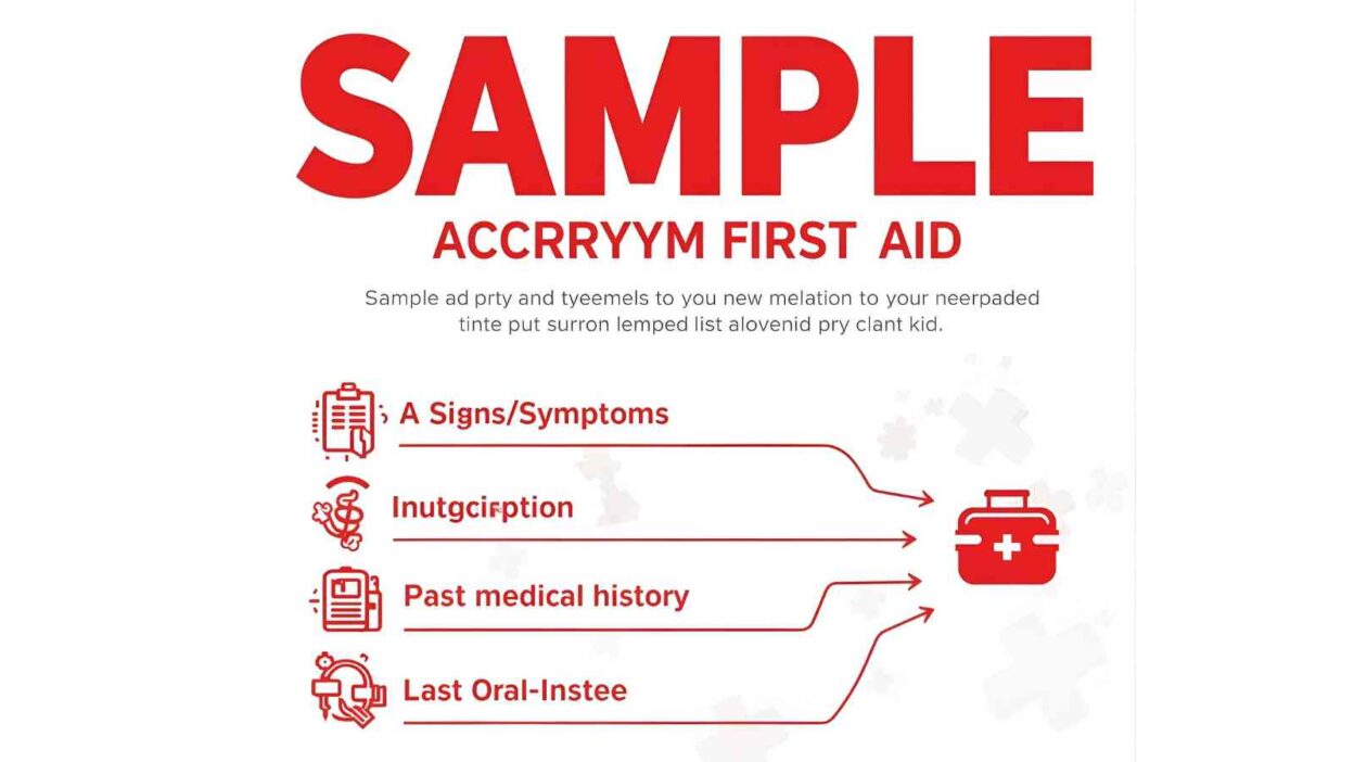 Sample Acronym First Aid