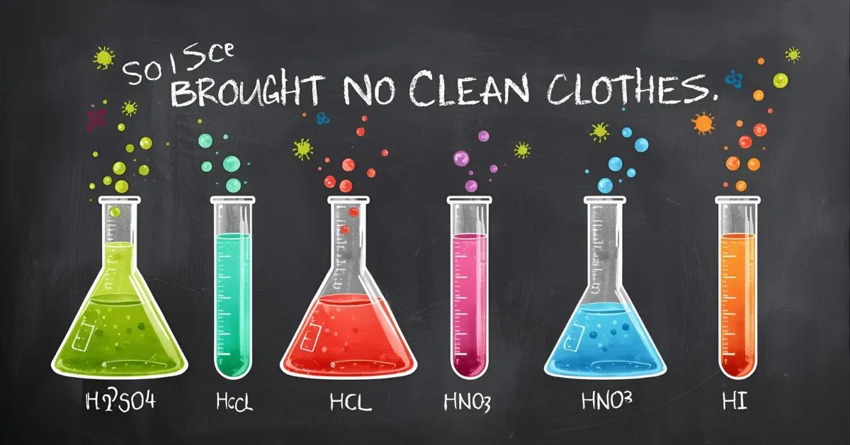 strong acids acronym