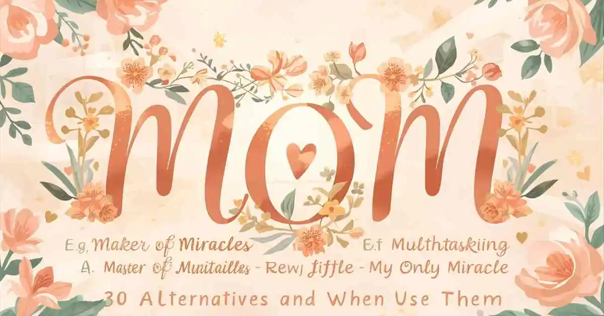 acronym for mom